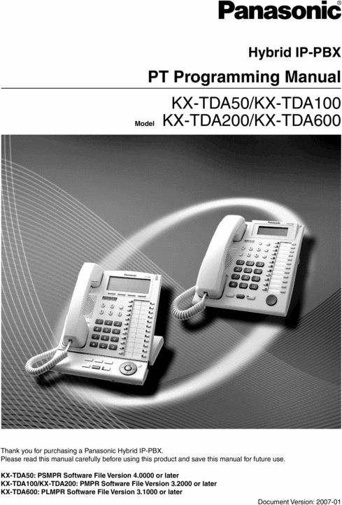 Product picture Panasonic Hybrid IP-PBX.